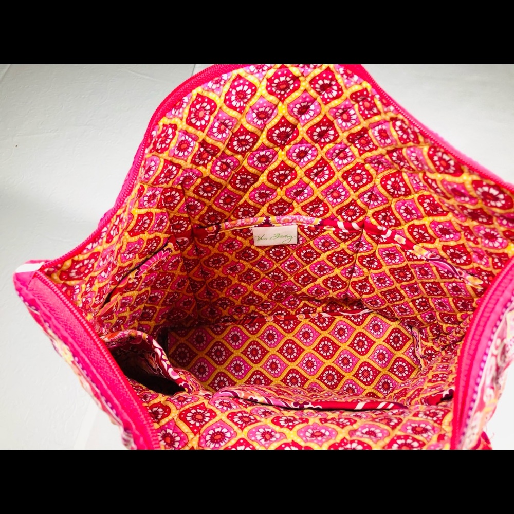 Vera Bradley “Raspberry Fizz” Tote Bag - Picture 6 of 7